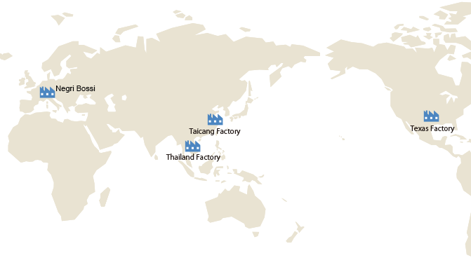 NISSEI overseas factory locations